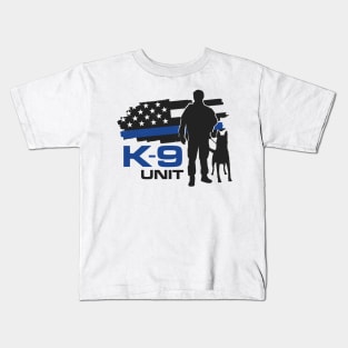 K-9 Unit  -Police Dog Unit- Malinois Kids T-Shirt